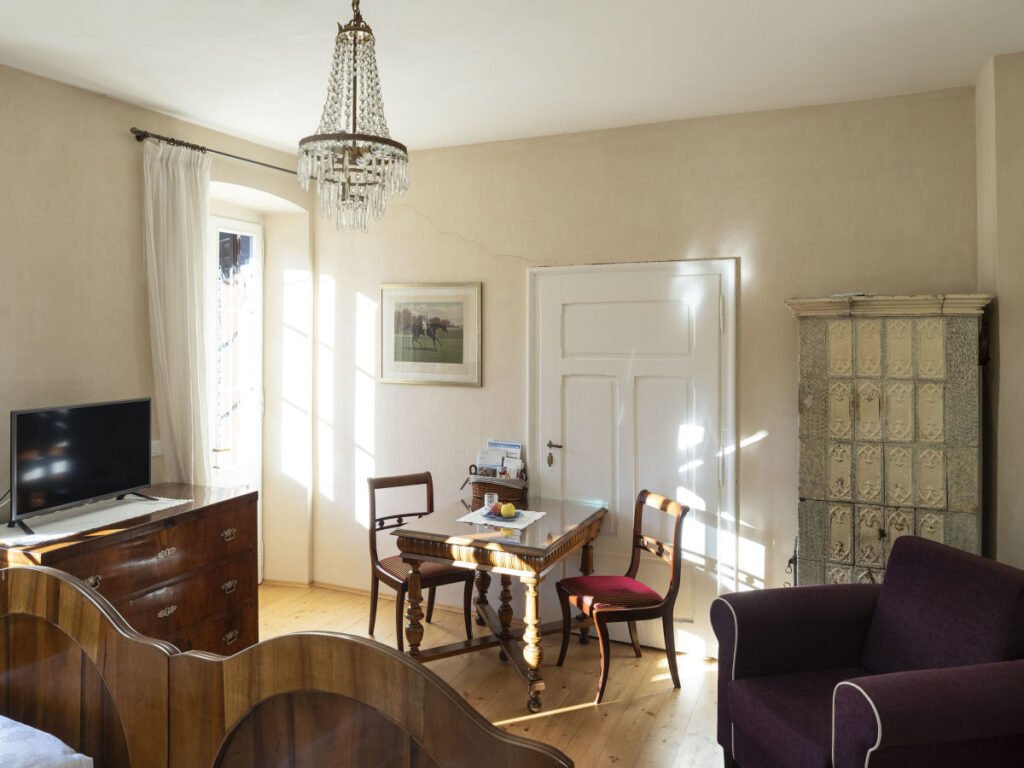 Apartment Villa Bergmann - Junior Suite Wohnzimmer